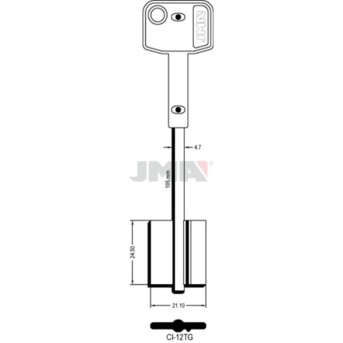 Chei JMA Cu Aripa Telescopica CI-12TG
